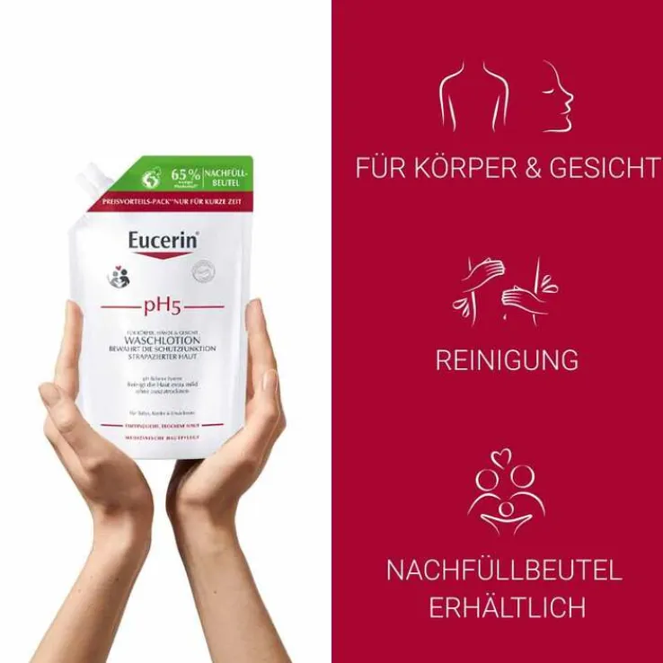Eucerin pH5 Waschlotion empfindliche Haut, 400 ml