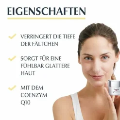 Eucerin Q10 Active Anti-Falten Tagescreme für trockene Haut, 50 ml
