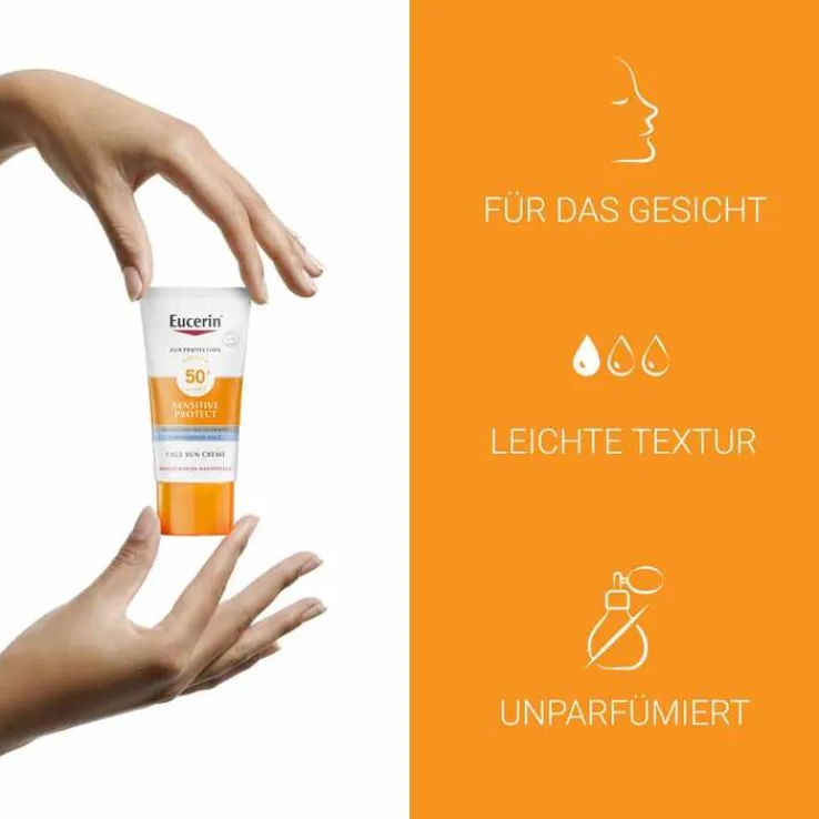 Eucerin Sun Creme LSF 50+, 50 ml