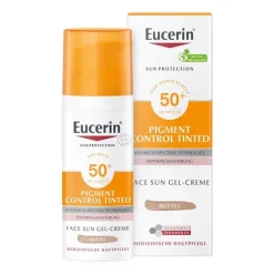 Eucerin Sun Fluid Pigment Control LSF 50 + mittel, 50 ml