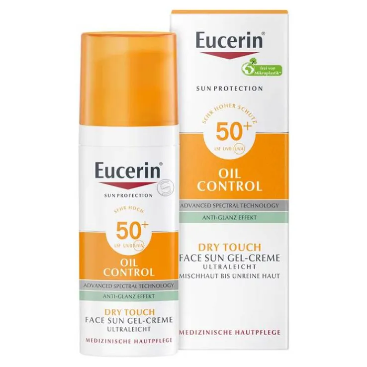 Eucerin Sun Gel-Creme Oil Control LSF 50+, 50 ml