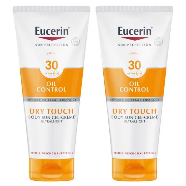 EUCERIN Sun Gel-Creme Oil Control Body LSF 30 , 2x200 ml