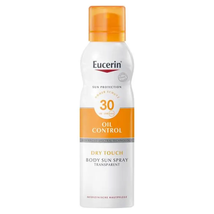 Eucerin Sun Oil Control Body transparent Aerosol LSF 30, 200 ml