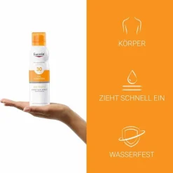 Eucerin Sun Oil Control Body transparent Aerosol LSF 30, 200 ml