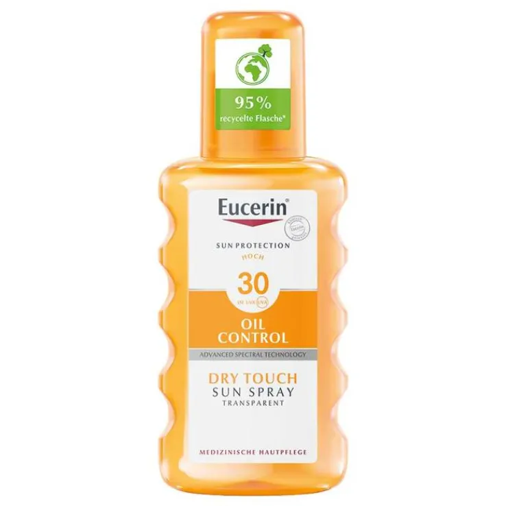 Eucerin Sun Oil Control Body transparent Spray LSF 30, 200 ml