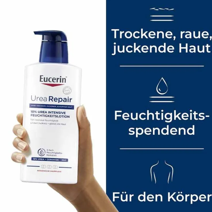 Eucerin UreaRepair Lotion 10% - trockene Haut, 400 ml