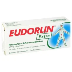 Eudorlin extra Ibuprofen Schmerztabletten, 20 St
