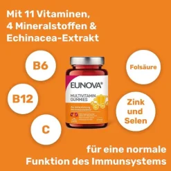 Eunova Multivitamin Gummies, 60 St