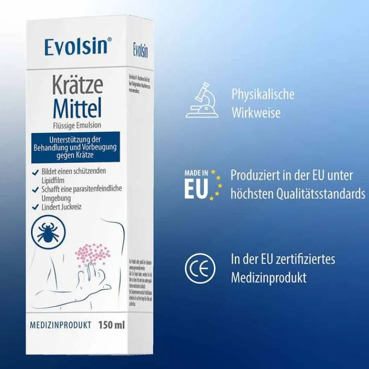 Evolsin® Krätze Mittel Emulsion, 150 ml