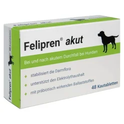 Felipren akut Kautabletten bei und nach Durchfall für Hunde, 48 St