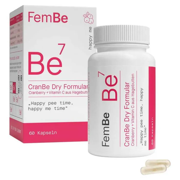 Fembe Be7 Cranbe Dry Formular Kapseln, 60 St