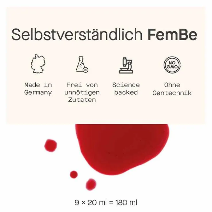 Fembe Be1 Cranbe Liquid Formular, 9X20 ml