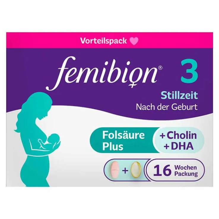 Femibion 3 Stillzeit Kombipackung, 2X112 St