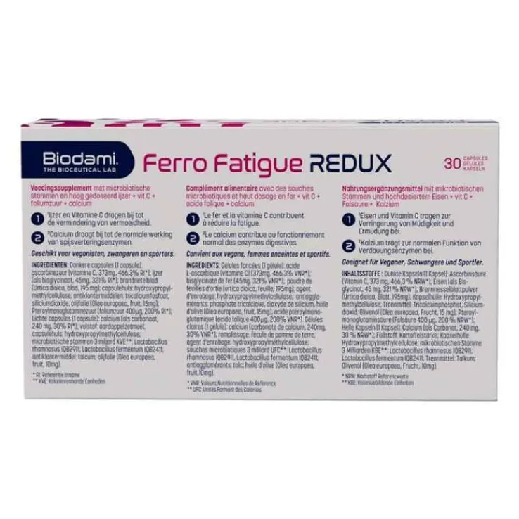 Ferro Fatigue Redux Kapseln , 30 St