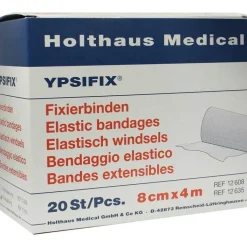 Fixierbinde Ypsifix elastisch 8 cm x 4 m lose, 20 St