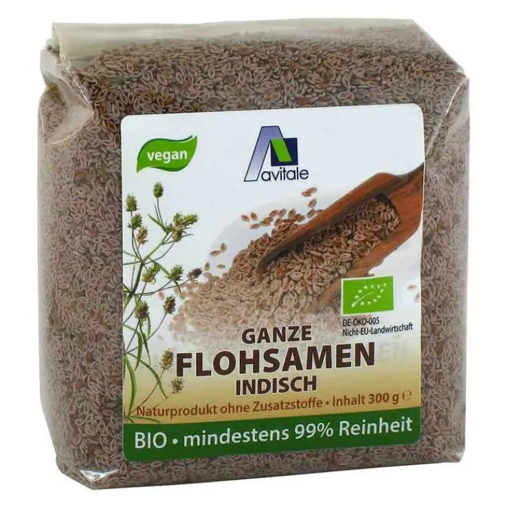 Flohsamen indisch ganz Bio, 300 g