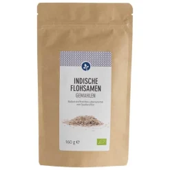 Flohsamen indisch gemahlen bio Pulver, 160 g