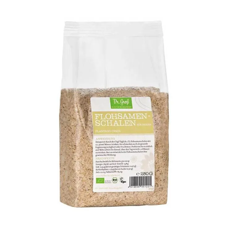 Flohsamenschalen indisch Bio 250g, 250 g