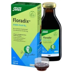 Floradix Eisen plus B12 vegan Tonikum, 250 ml