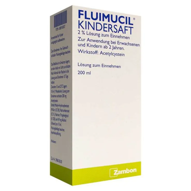 Fluimucil Kindersaft, 200 ml