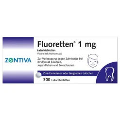 Fluoretten 0,25 mg Tabletten, 300 St