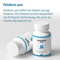 Folsäure 400 µg Kapseln, 100 St
