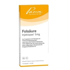Folsäure Injektopas 5 mg Injektionslösung, 10 St