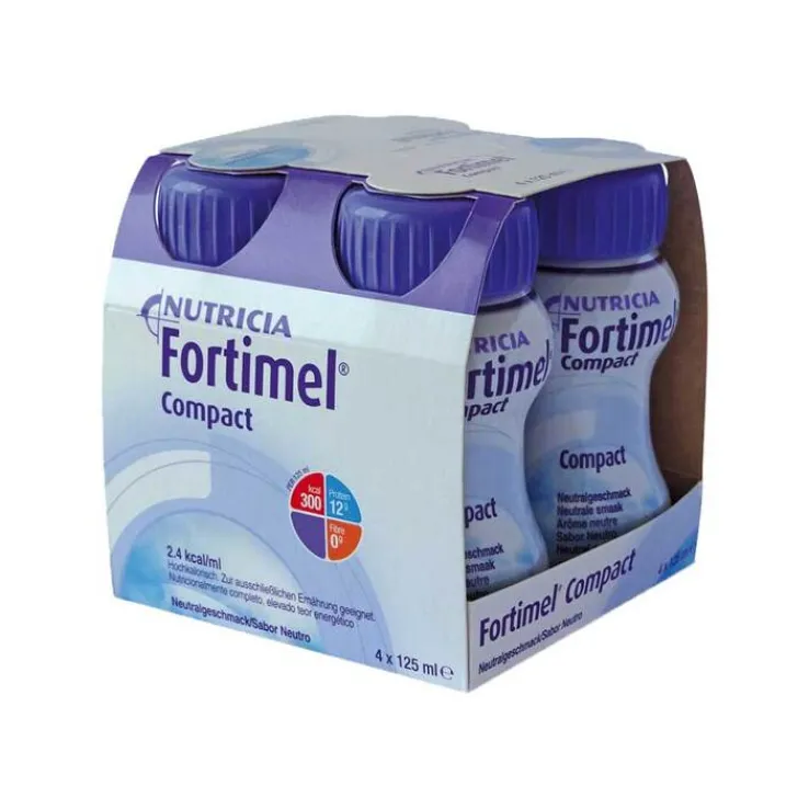 Fortimel Compact 2.4 Neutral, 4X125 ml