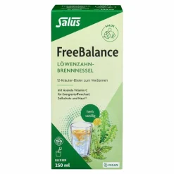 Freebalance Löwenzahn-Brennnessel Elixier Bio, 250 ml