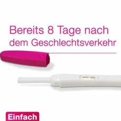 Früh Schwangerschaftstest ab Tag 8 Urin, 1 St