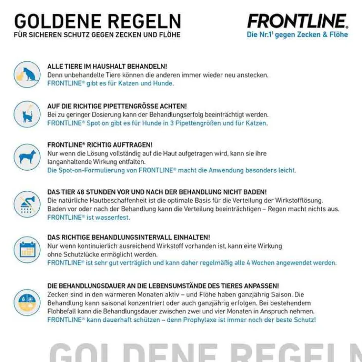 FRONTLINE® SPOT ON Hund M Lösung, 3 St