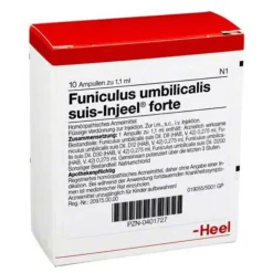 Funiculus Umbilicalis suis Injeel forte Ampullen, 10 St