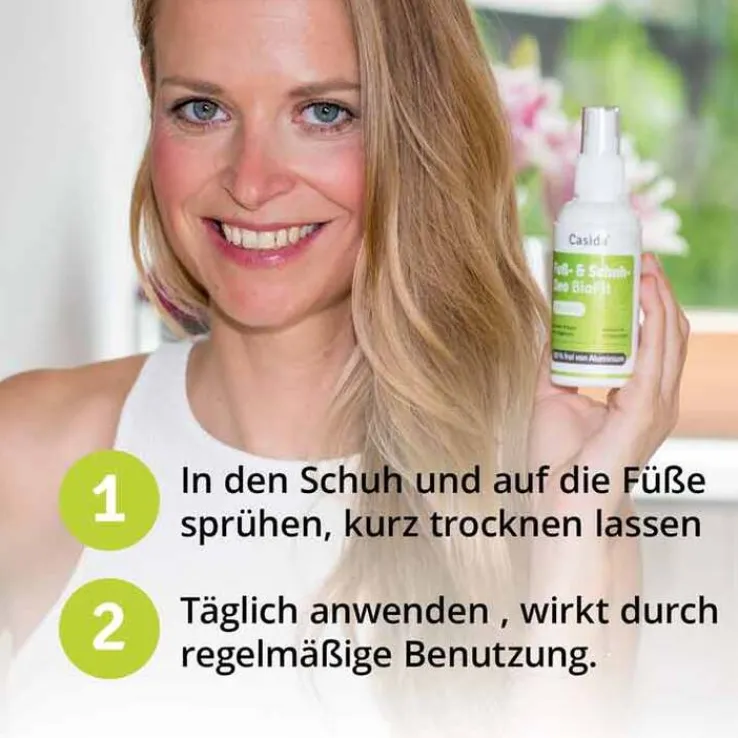Fuss und Schuhdeo Biofit pflanzlich Spray, 100 ml
