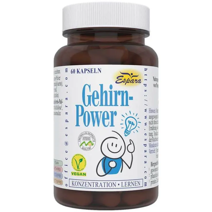 Gehirn Power Kapseln, 60 St