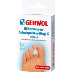 Gehwol Hühneraugen-Schutzpolster-Ring G mittel, 3 St