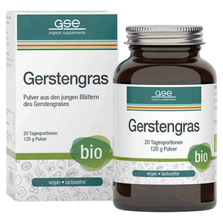 Gerstengras Bio Pulver, 120 g