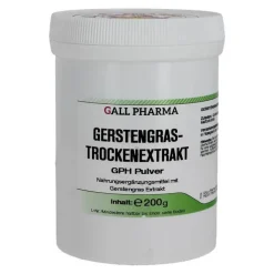 Gerstengrastrockenextrakt GPH Pulver, 200 g