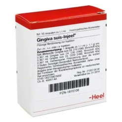 Gingiva Suis Injeel Ampullen, 10 St
