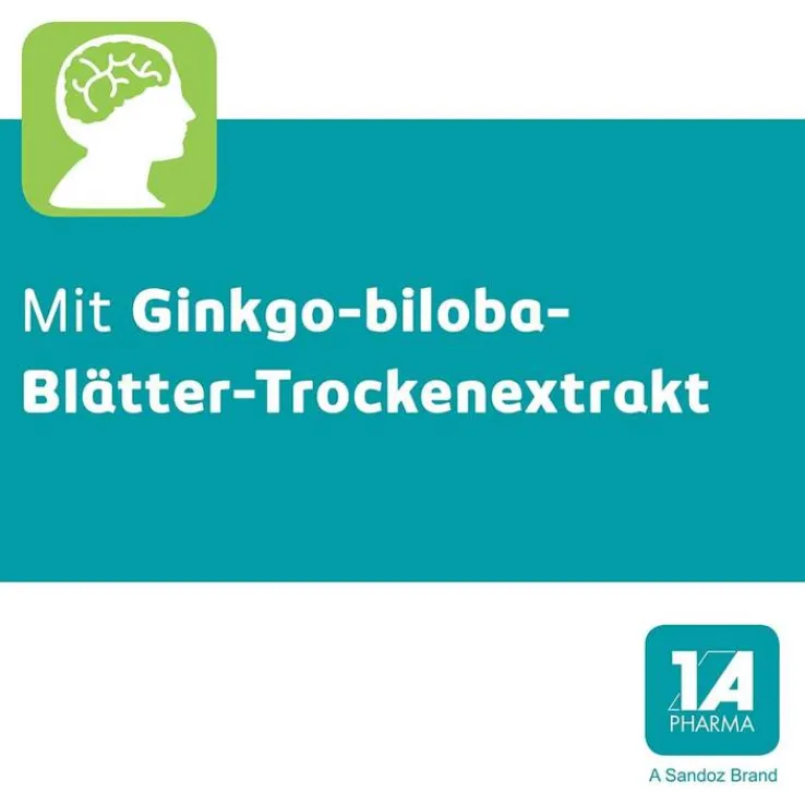 Ginkgo – 1 A Pharma® 240 mg Filmtabletten, 120 St