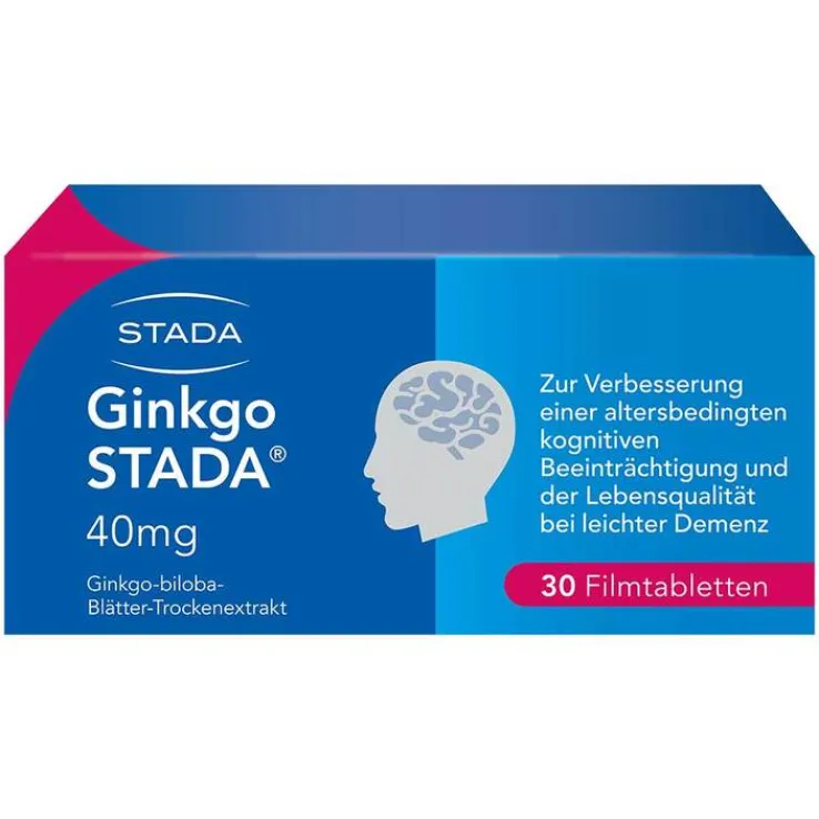 Ginkgo STADA® 40 mg Filmtabletten, 30 St