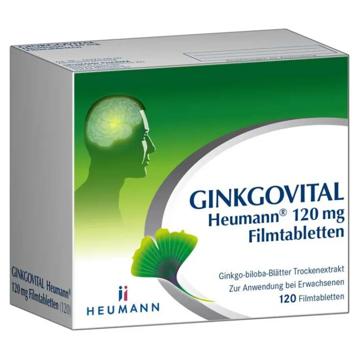 GINKGOVITAL Heumann 120 mg Filmtabletten, 120 St