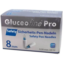 Gluceofine® Pro Safety Sicherheits-Lanzetten 23 G 2,2 mm, 100 St