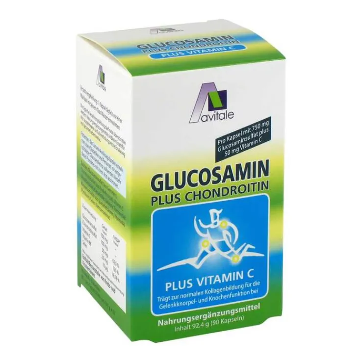 Glucosamin 750 mg + Chondroitin 100 mg Kapseln, 90 St