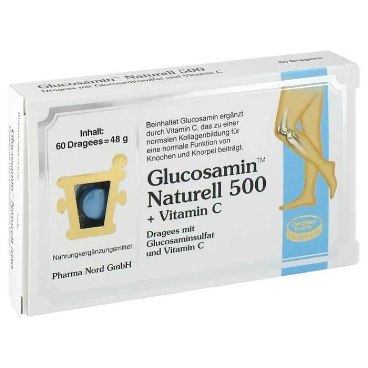 Glucosamin Naturell 500 mg Dragees, 60 St