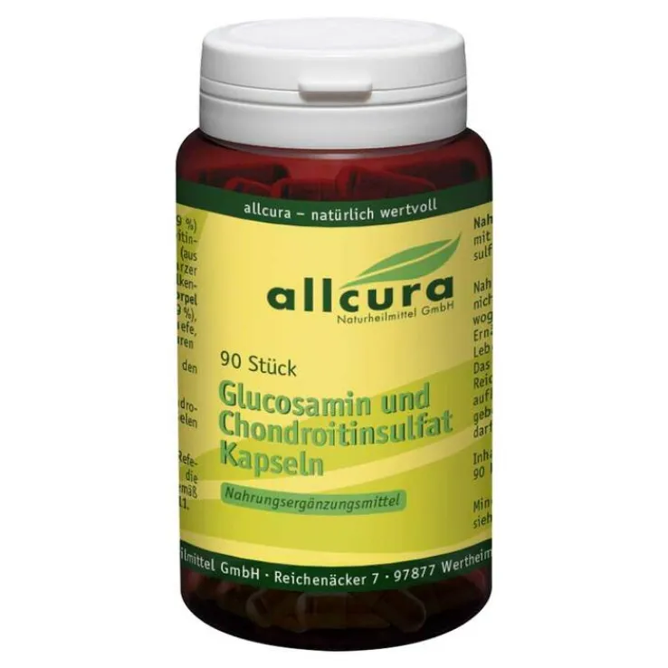 Glucosamin und Chondroitinsulfat Kapseln, 90 St