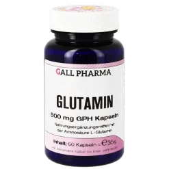 Glutamin 500 mg GPH Kapseln, 60 St