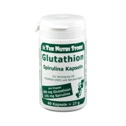 Glutathion 200 mg + Spirulina Kapseln, 60 St
