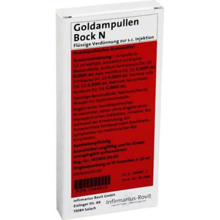 Goldampullen Bock N Ampullen, 10 St
