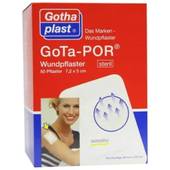 Gota-Por Wundpflaster 5x7,2 cm steril, 50 St