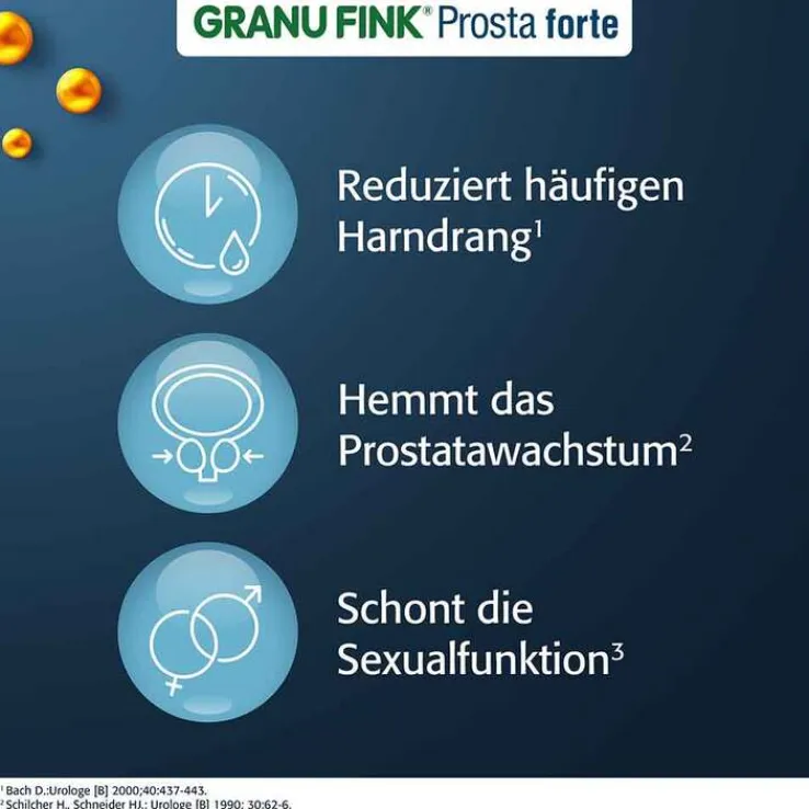 GRANU FINK Prosta forte 500 mg Hartkapseln, 80 St
